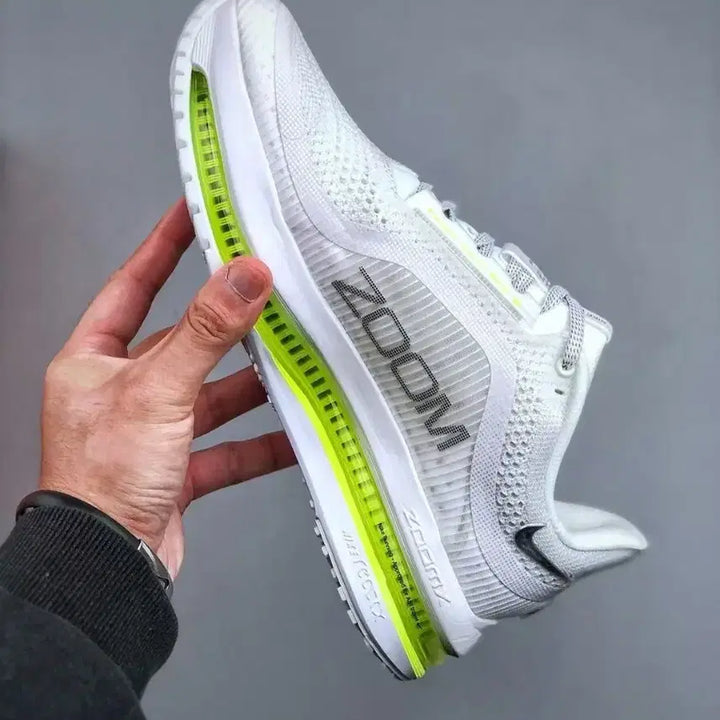 [BUNJANG] Nike Air Max White/Neon Sneakers (Size 270) / 나이키 에어맥스 흰/형광 운동화 사이즈:270