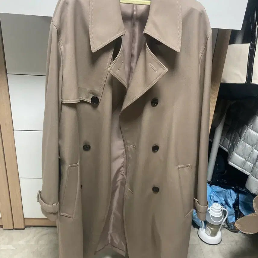 [BUNJANG] Coor Trench Coat L / 쿠어 트렌치코트 L