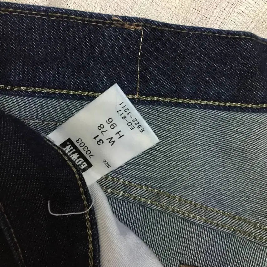 [BUNJANG] EDWIN 703 SOFT PLUS Jeans / (새상품) EDWIN 빈티지 703 SOFT PLUS JEANS 31