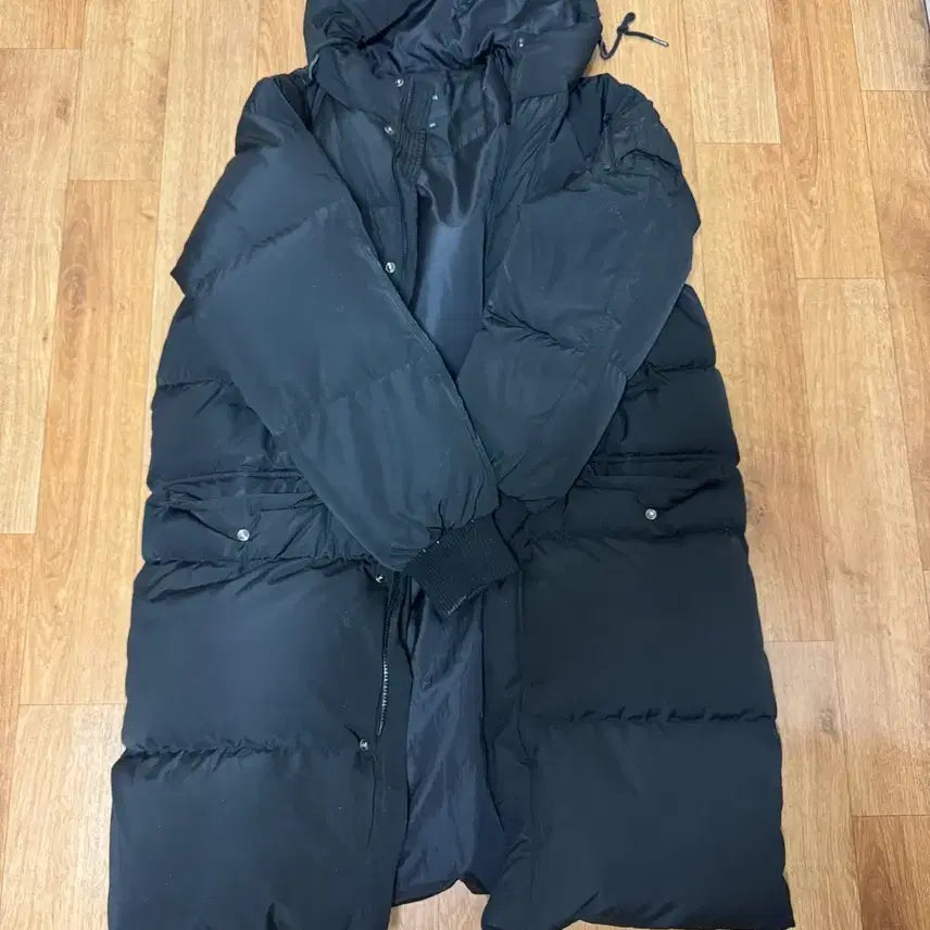 [BUNJANG] Topten Long Padding Black Jacket / 탑텐 롱패딩 블랙 판매해요