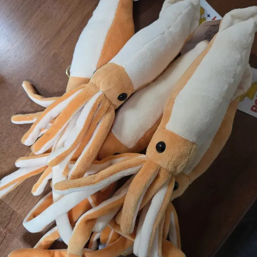 [BUNJANG] Squid Plush Keyring / 해산물 오징어 키링 인형