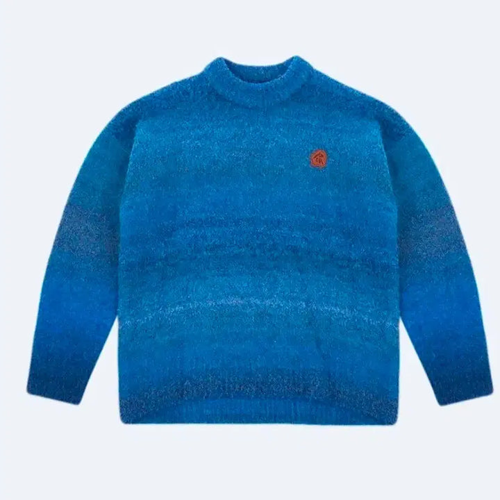 [BUNJANG] ADER Error Canyon Knit Blue A2 / 아더에러 캐년 니트 블루 a2