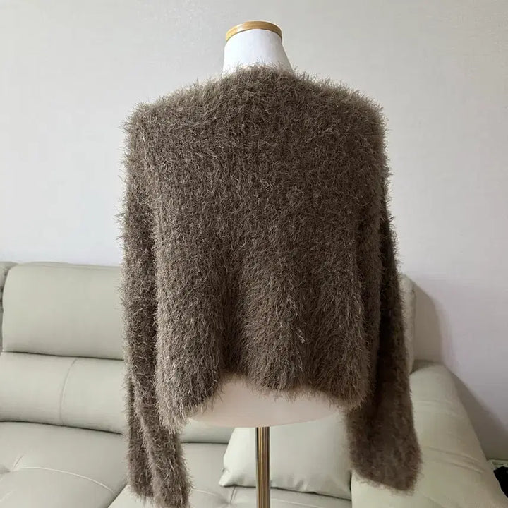 [BUNJANG] Generic Boucle Cardigan / 부클가디건 브라운(원가 80,000)