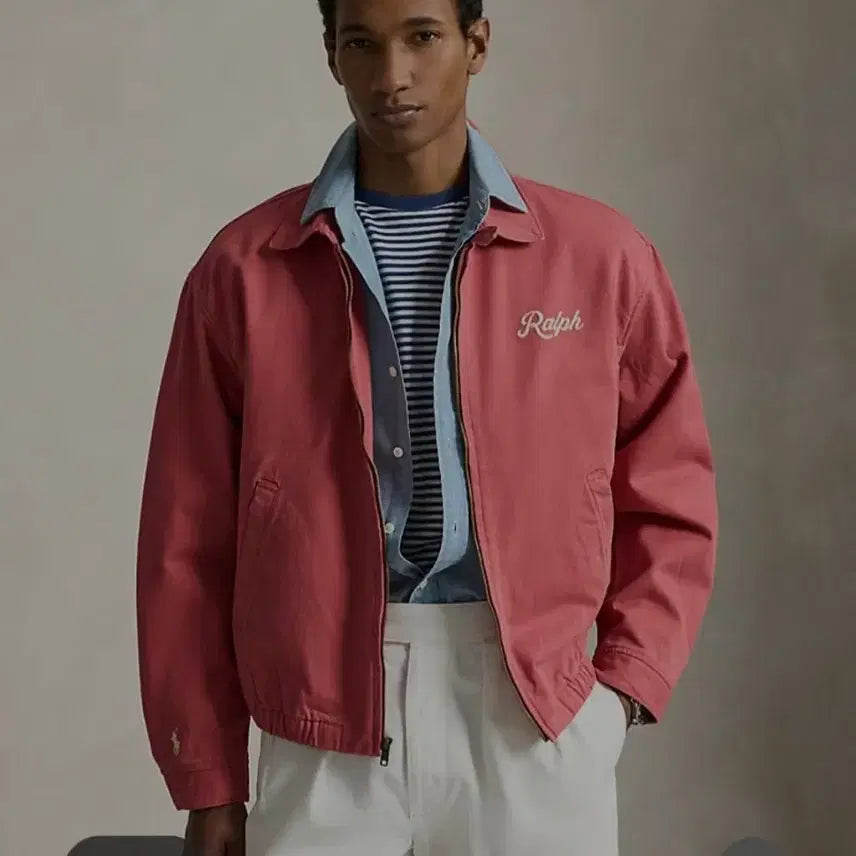 [BUNJANG] Polo Ralph Lauren Logo Big Jacket / 폴로 랄프 로고 빅자켓 낸터킷레드
