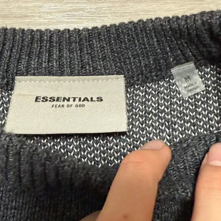 [BUNJANG] Fear of God Essentials Knit Sweater / 피어오브갓에센셜 니트