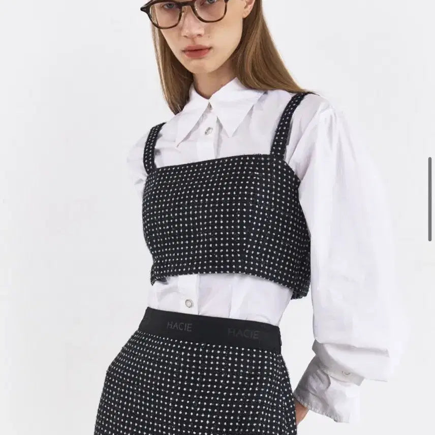 [BUNJANG] HAsiE Bustier Top M Size / 하시에 뷔스티에 탑