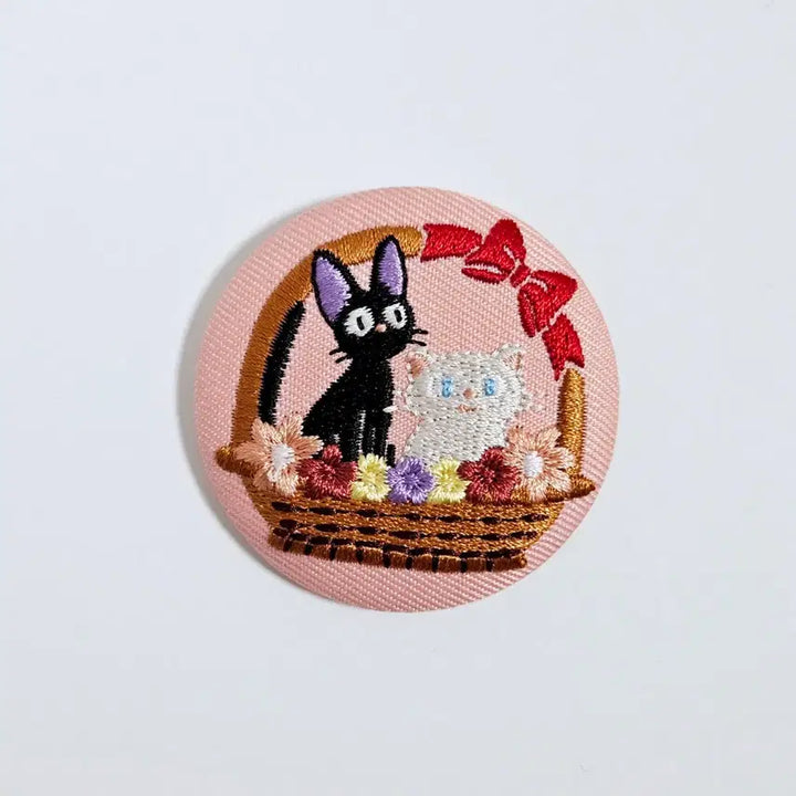 [SOLD OUT] 지브리 마녀 배달부 키키 자수 뱃지