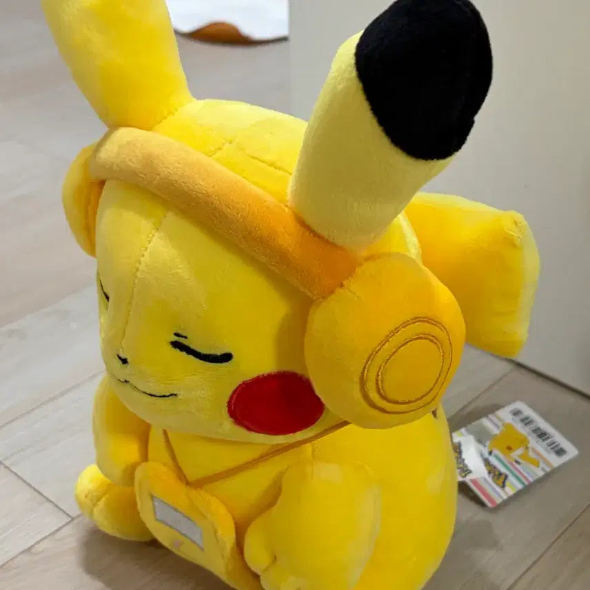 [BUNJANG] Pokemon Pikachu Headset Plush / 포켓몬스터 헤드셋 피카츄 인형