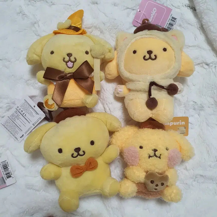 [BUNJANG] Sanrio Pompompurin Doll Keychain - Cat Wizard / 산리오 폼폼푸린 인형 키링_ 고양이 마법사