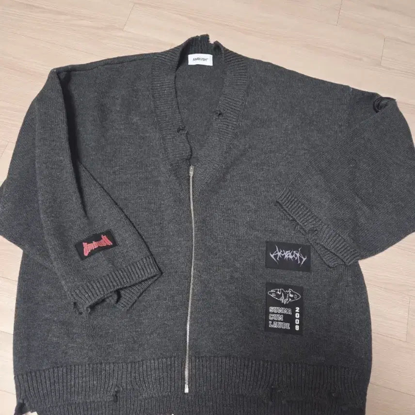 [BUNJANG] AMBUSH Knit Zip-Up Cardigan / AMBUSH 니트 집업 가디건