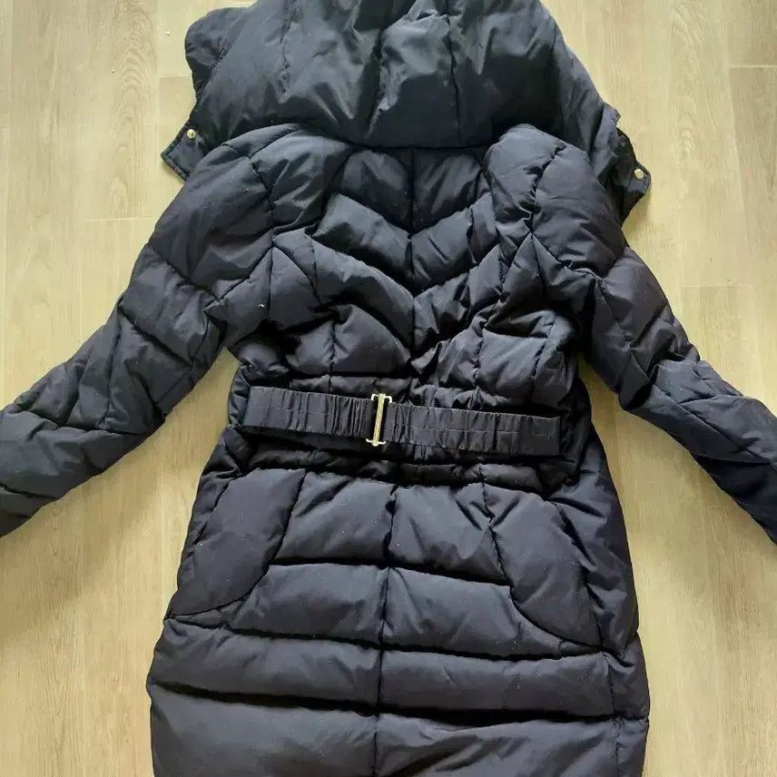 [SOLD OUT] JOINUS 갸루 레오파드 안감 원피스형 패딩