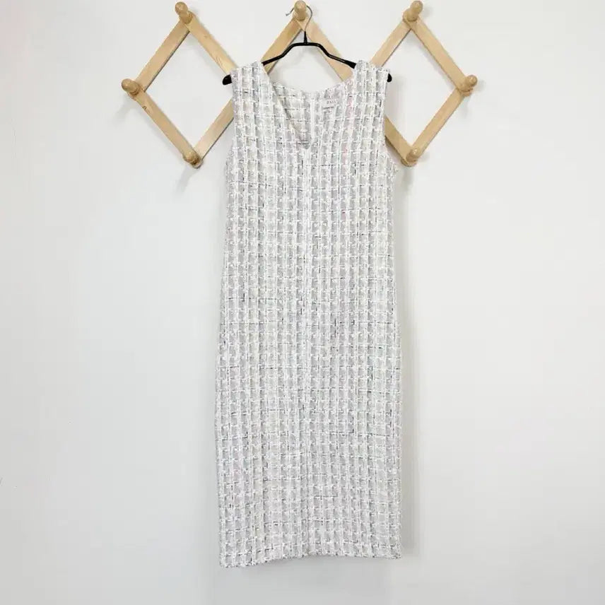 [BUNJANG] Daily Look Tweed Long Dress / 데일리룩 트위드 원피스