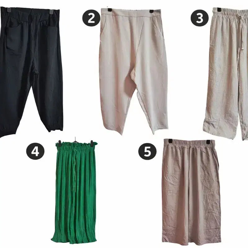[BUNJANG] Summer Linen Pants Collection / 여성 여름 린넨 바지 모음