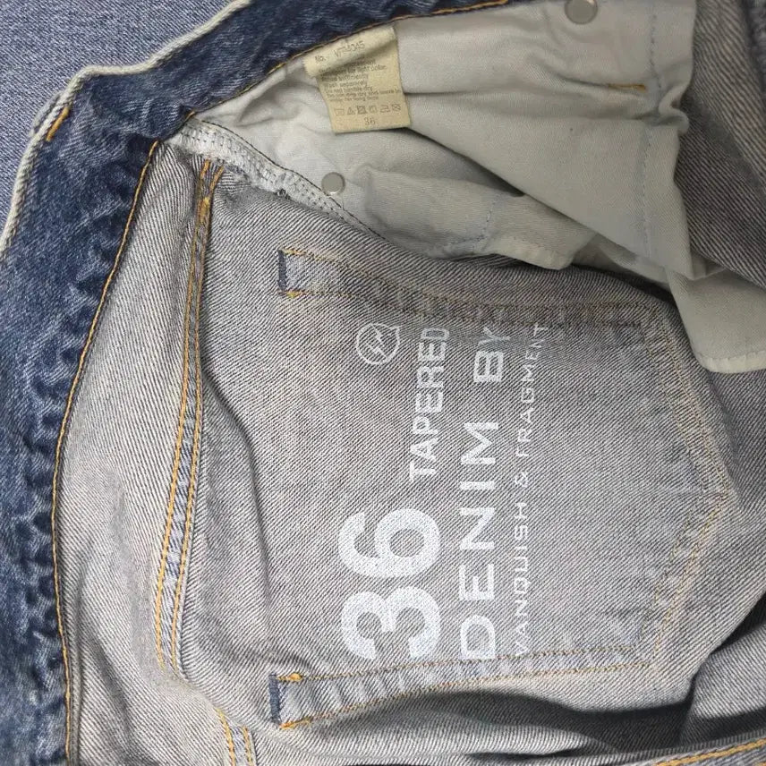 [BUNJANG] Denim by Vanquish Fragment Jeans / 데님 바이 뱅퀴시(프라그먼트) 36사이즈