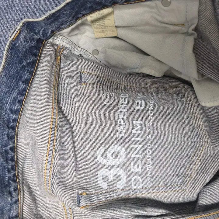 [BUNJANG] Denim by Vanquish Fragment Jeans / 데님 바이 뱅퀴시(프라그먼트) 36사이즈