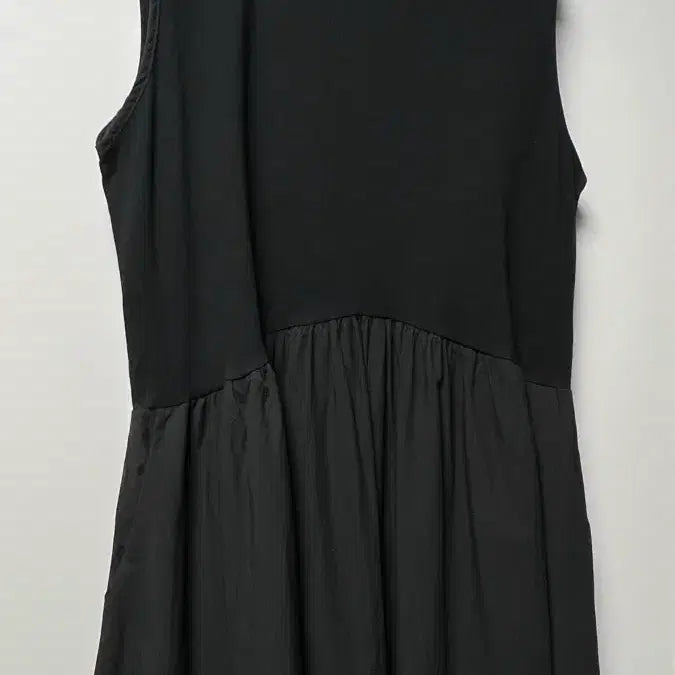 [BUNJANG] Black Shirred Maxi Dress / 이너로 좋은 원피스