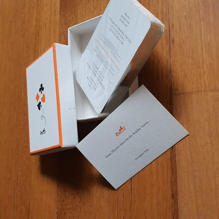 [BUNJANG] Hermès Playing Cards Holiday Edition / 에르메스 포커 카드