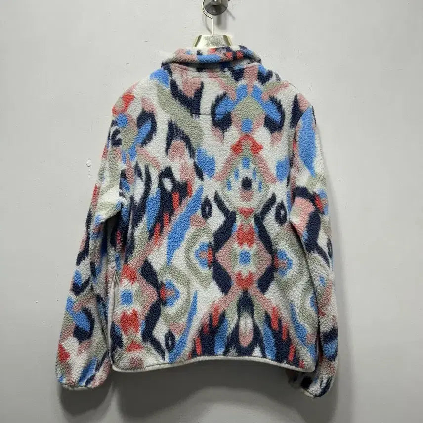 [BUNJANG] Abercrombie Fleece Jacket Pattern S / 아베크롬비 플리스 자켓 패턴 S