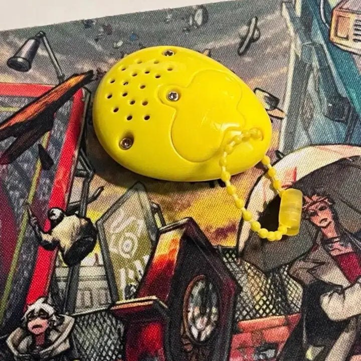 [SOLD OUT] 스즈미야하루히의 우울 고전미소녀 보이스에그 키링 챰 피규어 노란색