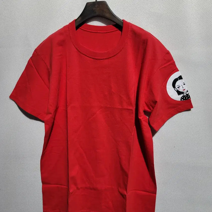 [BUNJANG] Generic Cotton T-shirt / 로고 이름 적힌 20수면티 작업복 잠옷 반팔티