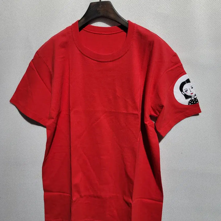 [BUNJANG] Generic Cotton T-shirt / 로고 이름 적힌 20수면티 작업복 잠옷 반팔티