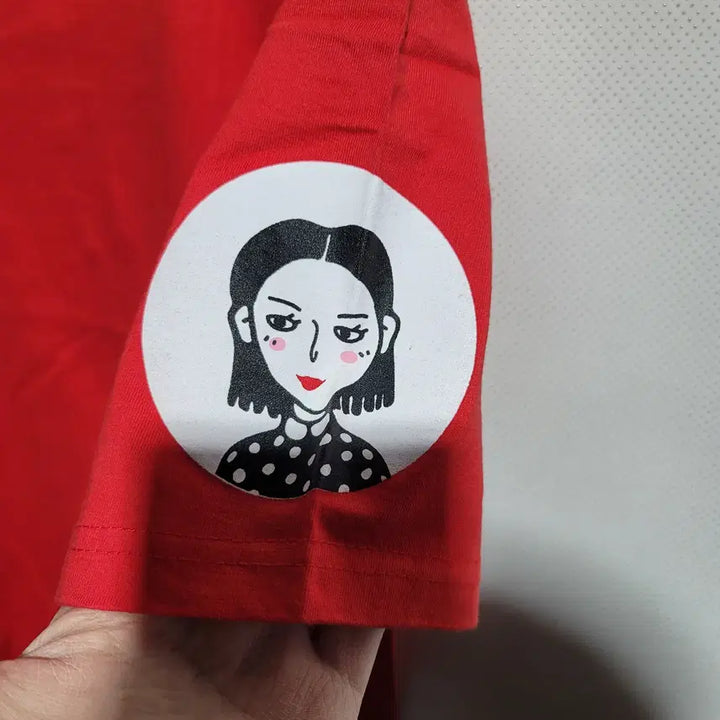 [BUNJANG] Generic Cotton T-shirt / 로고 이름 적힌 20수면티 작업복 잠옷 반팔티