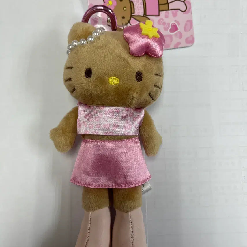[BUNJANG] Sanrio Long Legs Hello Kitty Tanning Keychain / 일본정품 산리오 롱다리 키티 태닝 키링 판매해요 (새상품, 텍O)