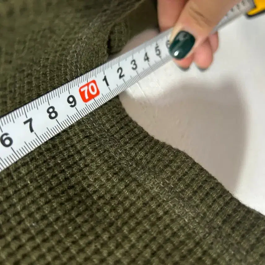[BUNJANG] Polo Ralph Lauren Waffle Long Sleeve Olive XL / 폴로 랄프로렌 와플 롱슬리브 올리브 XL