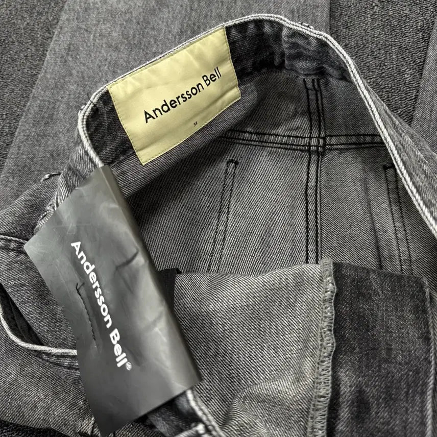 [BUNJANG] Andersson Bell Wave Wide Leg Jeans / 앤더슨벨 웨이브 와이드 레그진
