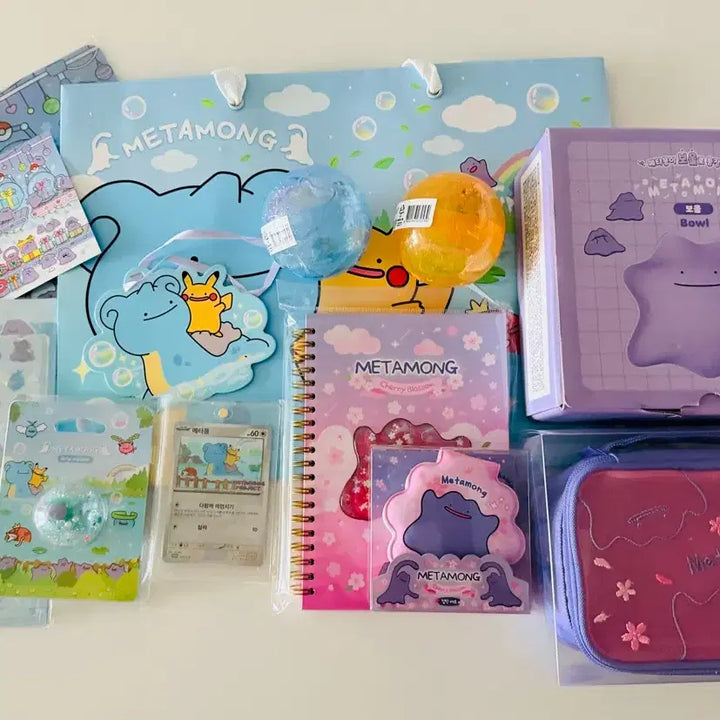 [BUNJANG] Pokemon Metamon Collection Bundle Set / [한정판] 9종 일괄 판매 포켓몬 변신 메타몽 라프라스 피카츄 굿즈들