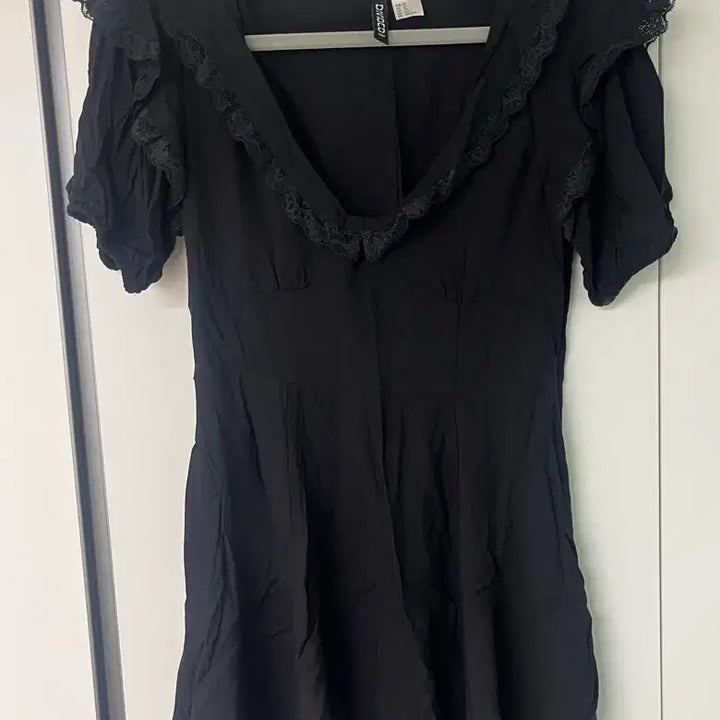 [BUNJANG] H&amp;M Lace Black Dress / H&amp;M 레이스 블랙 원피스