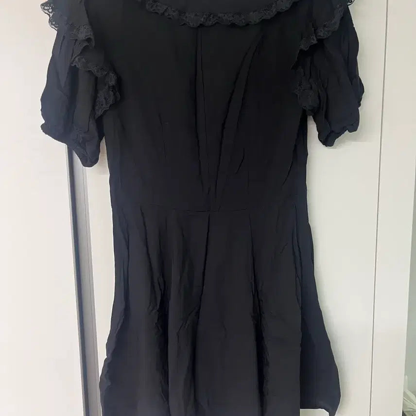 [BUNJANG] H&amp;M Lace Black Dress / H&amp;M 레이스 블랙 원피스