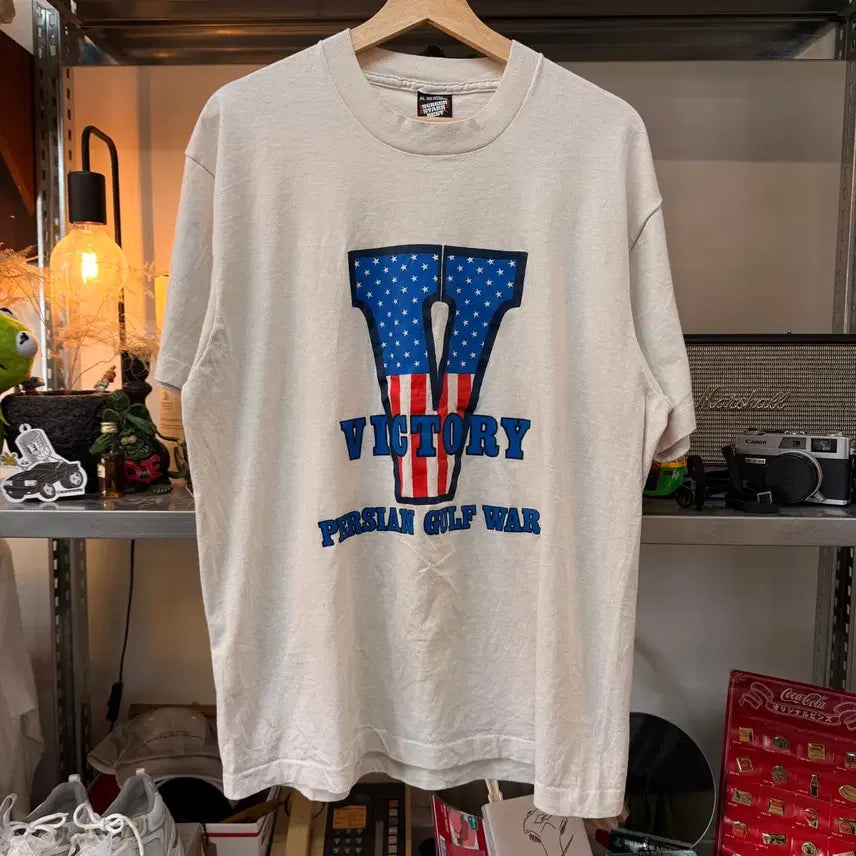 [BUNJANG] 90s 싱글스티치 usa 페르시아 걸프전 승리 기념 xl / 90s 싱글스티치 usa 페르시아 걸프전 승리 기념 xl