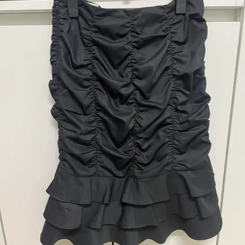 [BUNJANG] Vintage Shirred Midi Skirt / 빈티지 셔링 미디스커트