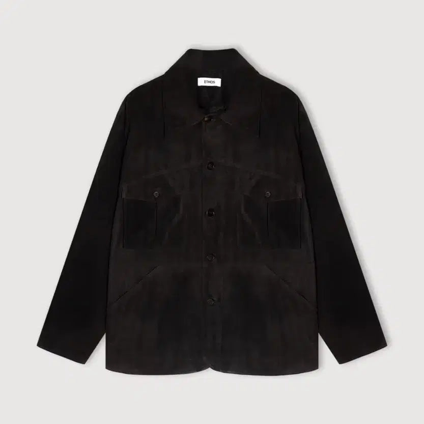 [BUNJANG] Ethos Suede Pocket Jacket / 에토스 스웨이드 포켓 자켓
