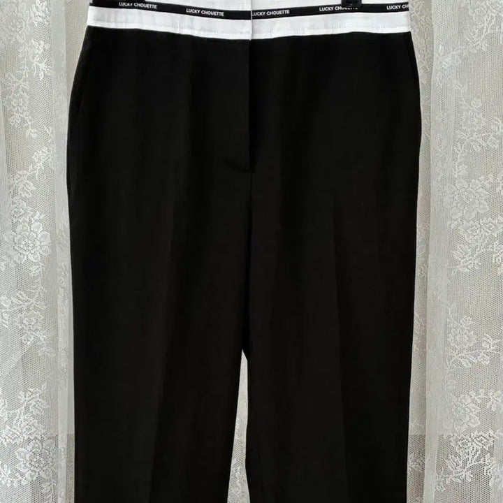 [BUNJANG] Lucky Chouette 23FW Slacks Black / 36) 럭키슈에뜨 23fw 슬랙스 블랙