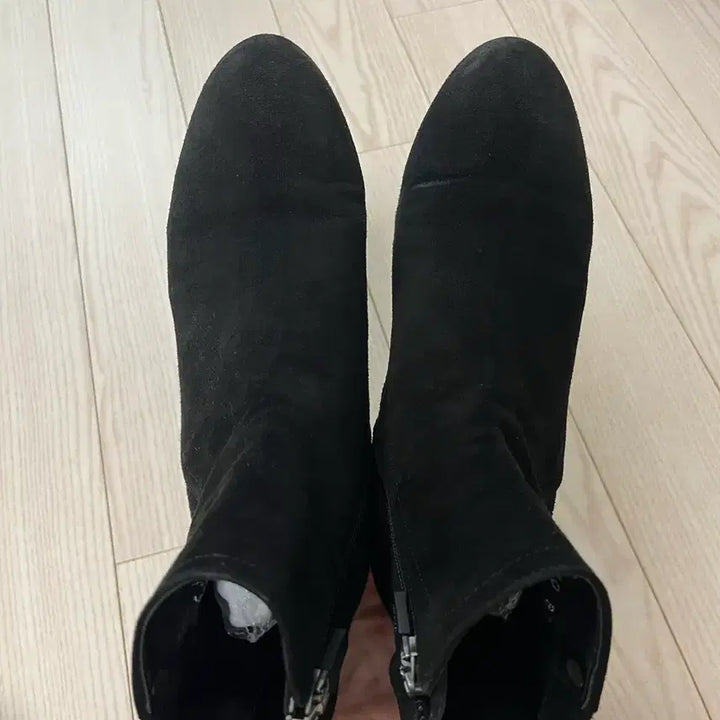 [BUNJANG] Sera Suede Ankle Boots / 세라 스웨이드 앵클 부츠