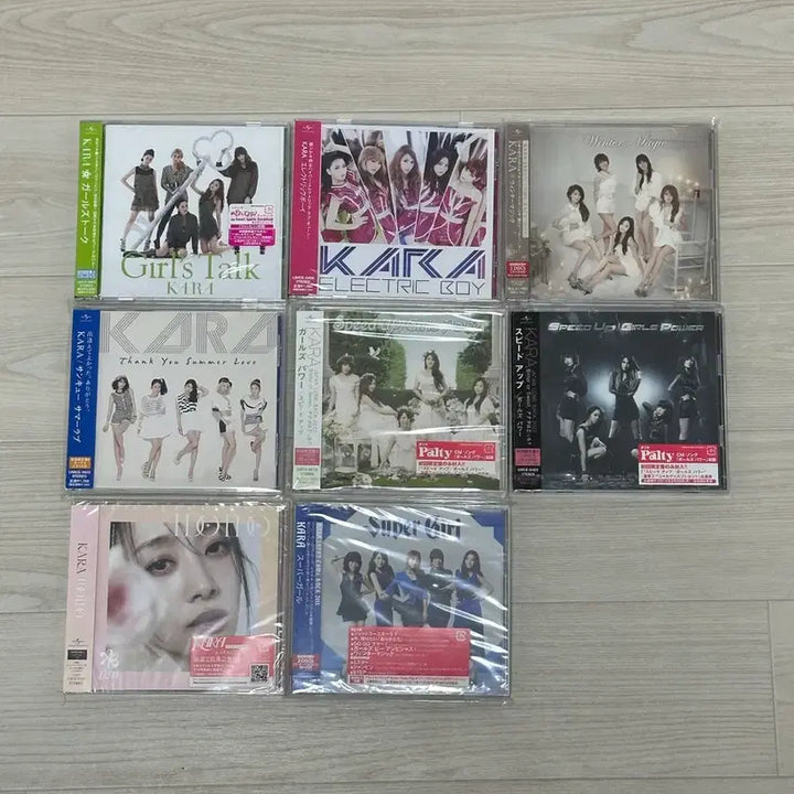[BUNJANG] KARA Japanese Album Bundle Set / 카라(kara) 일본 앨범 8개(일괄, 개별 모두 가능)
