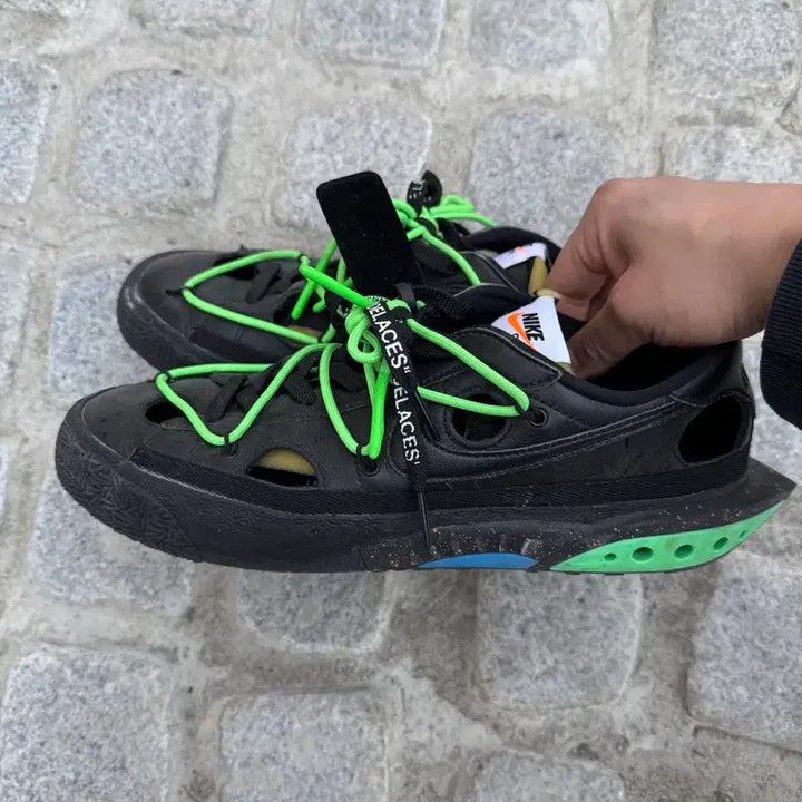 [BUNJANG] Nike Off-White Blazer Low Sneakers / 나이키 오프 화이트 블레이저 로우