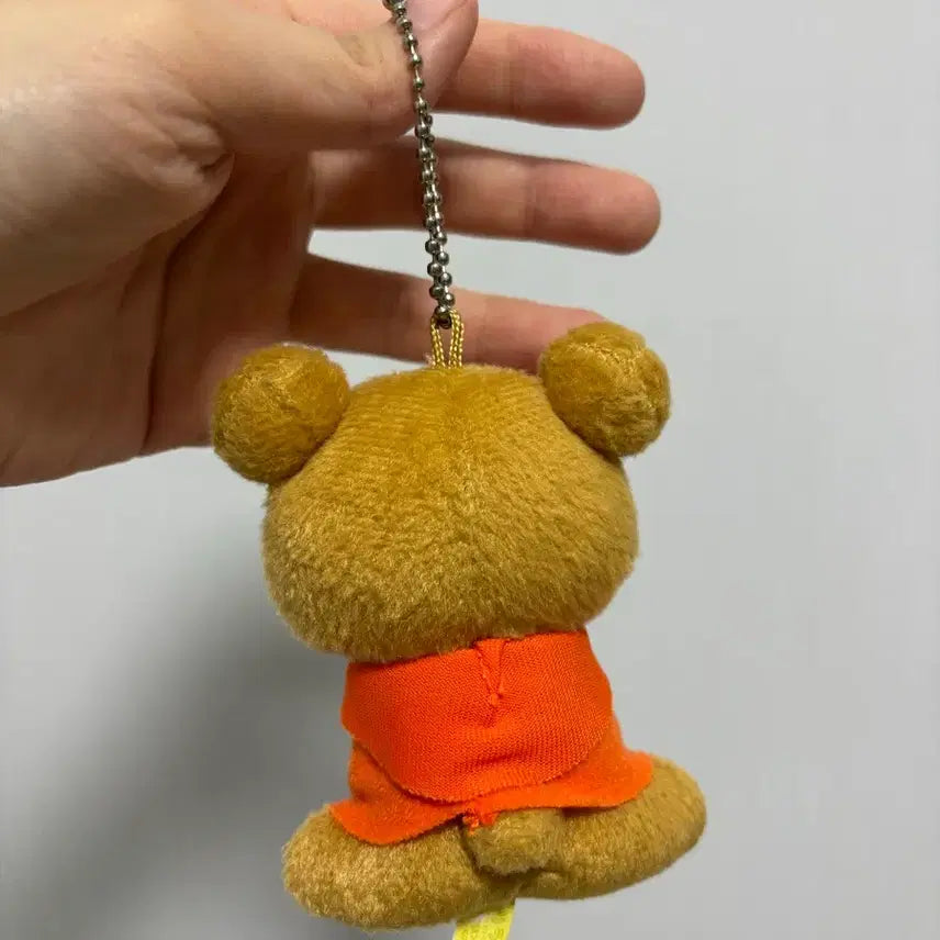 [BUNJANG] Classic Rilakkuma Plush Keychain / 고전 리락쿠마 인형 키링