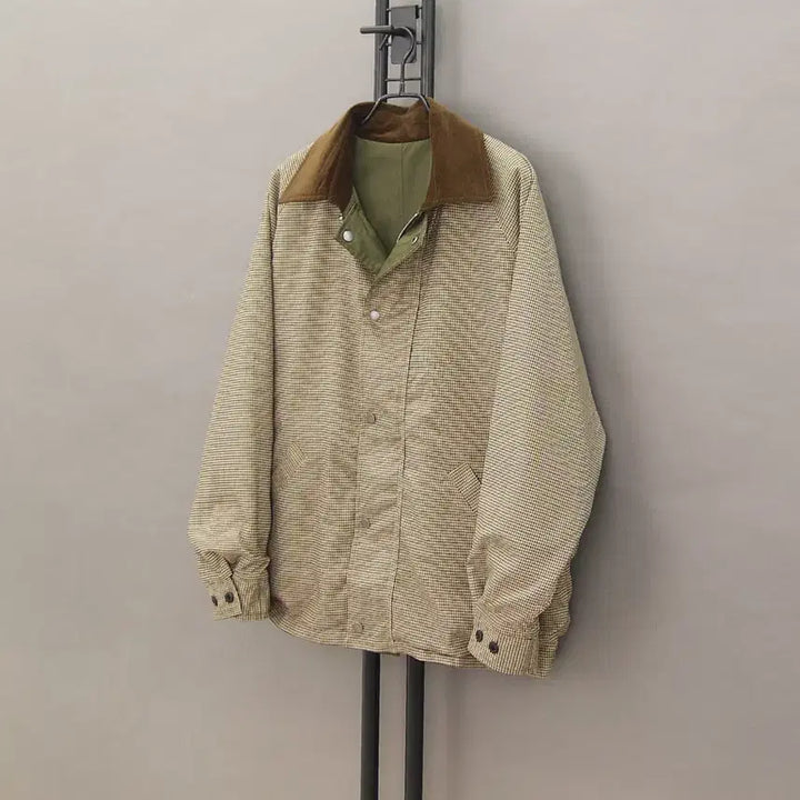 [BUNJANG] ANPAS Reversible Corduroy Hunting Jacket L / ANPAS 새제품 앤파스 2WAY 코듀로이카라 양면 리버시블 헌팅자켓 L