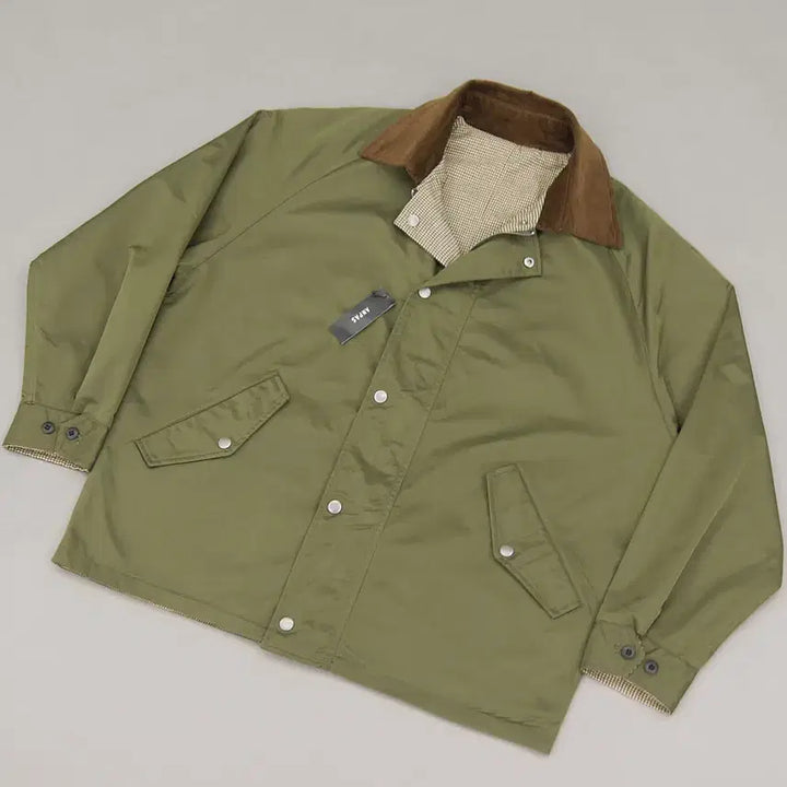 [BUNJANG] ANPAS Reversible Corduroy Hunting Jacket L / ANPAS 새제품 앤파스 2WAY 코듀로이카라 양면 리버시블 헌팅자켓 L
