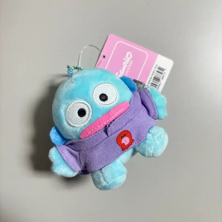 [BUNJANG] Sanrio Hangyodon Bag Charm Keychain (New) / 정품 한교동 후드 8cm가방걸이 키링(새상품)