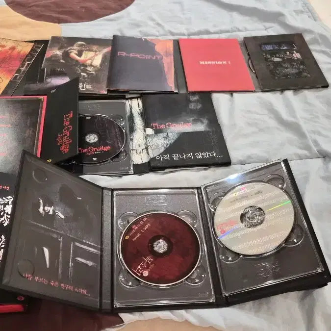 [SOLD OUT] 공포 영화 DVD (혈의누/알포인트/여고괴담/그루지)