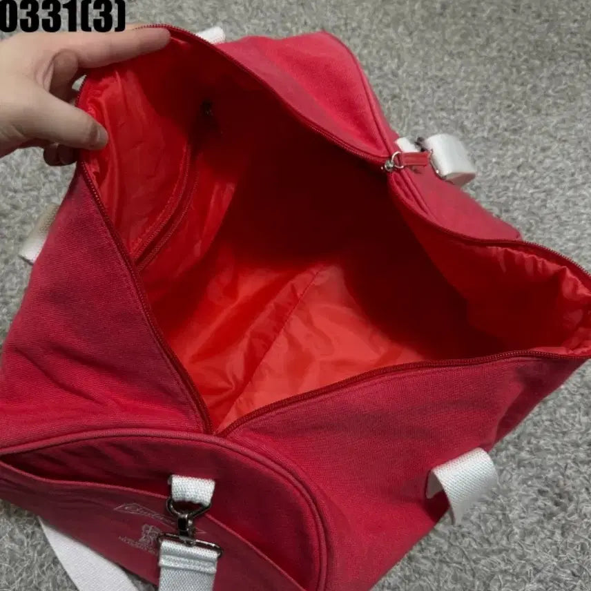 [BUNJANG] Budweiser Duffel Bag Boston Bag / 버드와이저 더플백 보스턴백 0331