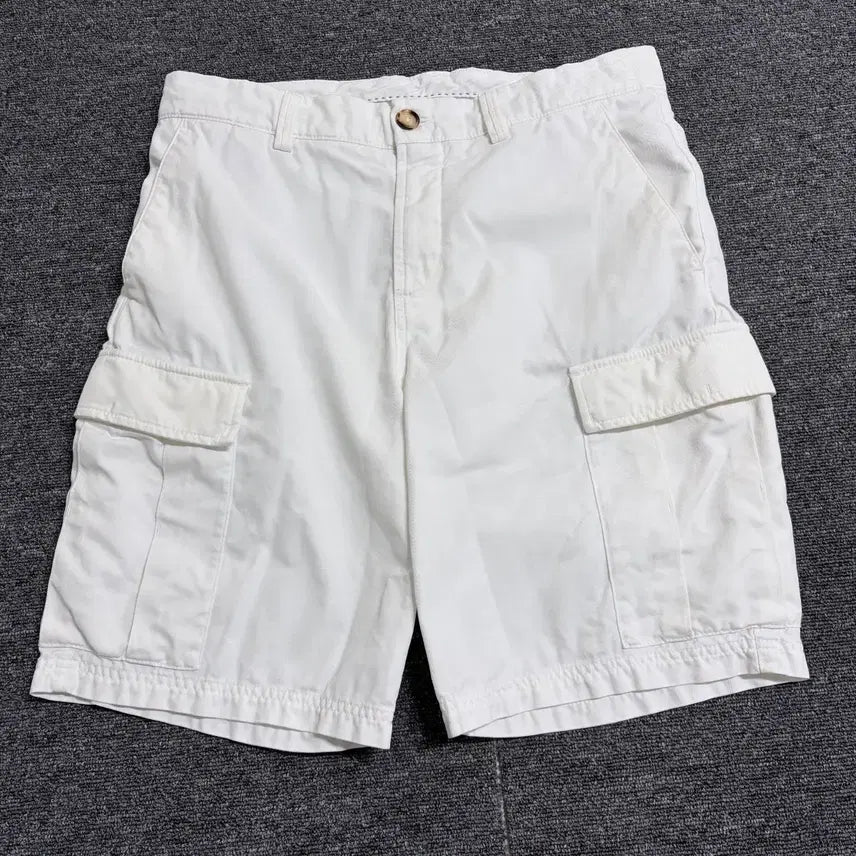 [BUNJANG] Brunello Cucinelli White Cargo Shorts / 브루넬로 쿠치넬리 화이트 카고 반바지