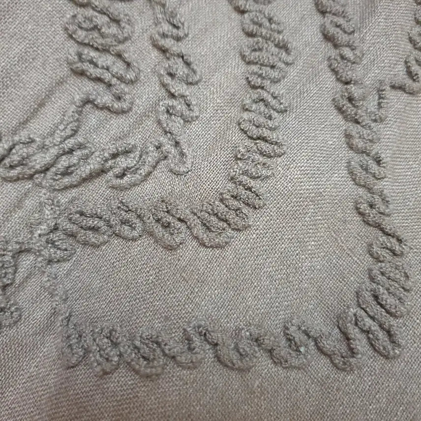 [BUNJANG] isae Linen Blend Long Blouse / isae 이새 입체꼬임장식 디테일 리넨혼방 롱 블라우스 / 롱 셔츠