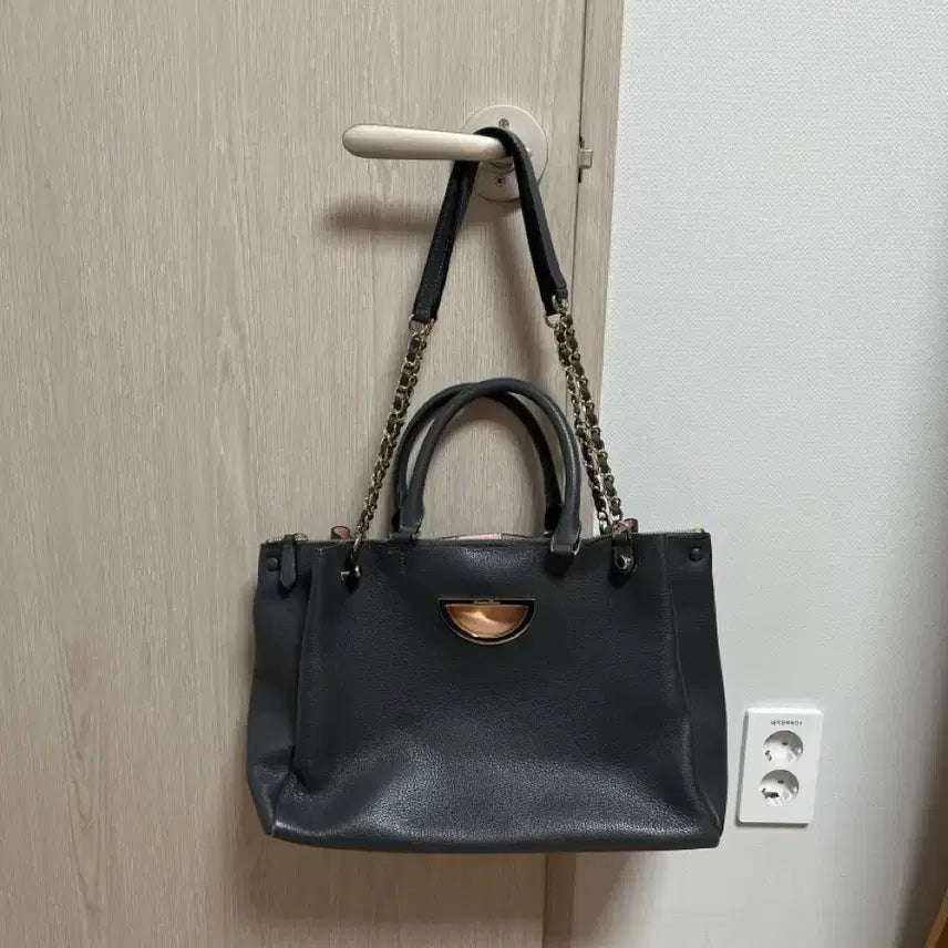 [BUNJANG] Samantha Thavasa Leather Shoulder Bag / Samantha Thavasa 가방