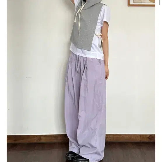 [BUNJANG] Coleman Nylon Wide Bending Pants / 콜먼 나일론 와이드 밴딩팬츠(새상품)