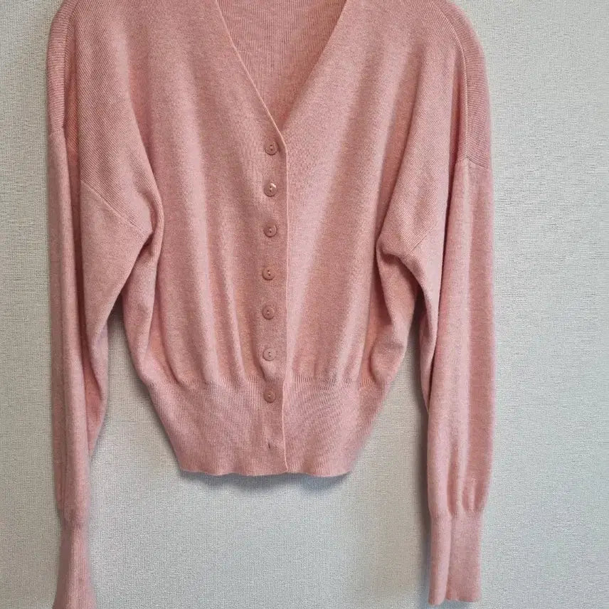 [BUNJANG] Cherry Pink Cardigan / 체리핑크가디건